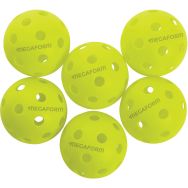 Lot de 6 Balles de pickleball Megaform Interieur