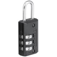 Lot de 6 Cadenas à combinaison programmable zinc 646EURD