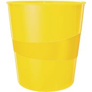 Lot de 6 Corbeille à papier Wow- jaune - Leitz