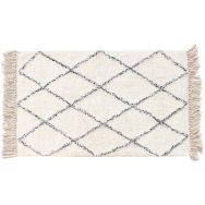 Lot de 6 Tapis de sortie de bain Naturel -  Coton - 50x80 cm