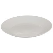 Lot de 6 assiettes à dessert Louise Ø18 cm en verre blanc