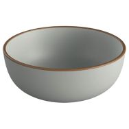 Lot de 6 bols en RPET recyclé 60 cl gris - Plastorex