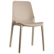 Lot de 6 chaises Ginevra en technopolymère - S.CAB