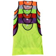 Lot de 6 chasubles 44x50cm vert
