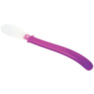 Lot de 6 cuillères avec embout souple - violet
