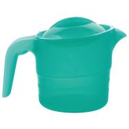 Lot de 6 pichets polypropylène 0,5 L avec couvercle - vert