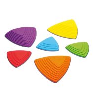 Lot de 6 pierres de riviere