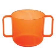 Lot 6 tasses à anses 20 cl polypropylène - Plastorex