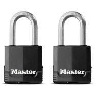 Lot de 8 Cadenas à clé en acier laminé Excell M115EURTLF