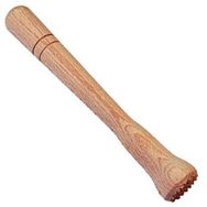 Lot de 8 Pilon à cocktail en bois hêtre massif 22cm