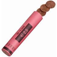 Lot de 96 Étui à monnaie en Papier - pièces de 0,05euros 50pcs/tube