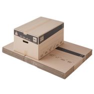 Lot de 20 cartons de déménagement 96L