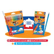 Lot de coloriage fabriqué en France BIC