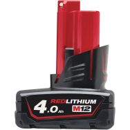 M12 B4 - 12V 4,0Ah  Red Lithium - système M12