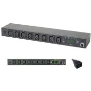 MULTIPRISE 19'' IP PDU MESURE & CONTROLE - 8 PRISES C13