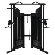 Machine muscu Double poulie réglable 2x60kg Evolution Laroq