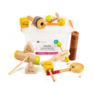 Malle instruments en bois pour les petits