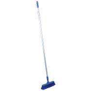 Manche aluminium 1m50 et balai souple HACCP - bleu -Manutan