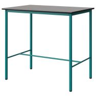 Mange-debout Malibu 120x80 cm - stratifié antibruit - Manutan Expert
