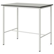 Mange-debout Malibu 120x80cm -stratifié surmoulé - Manutan Expert
