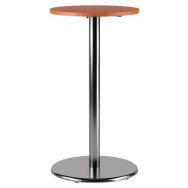 Mange-debout Menorca hauteur 110 cm Ø 60 cm pied chromé - Mobidecor