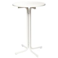 Mange-debout pliable BERLIN Ø 70 cm blanc