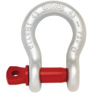 Manille lyre à axe visé HR - force 3250 kg