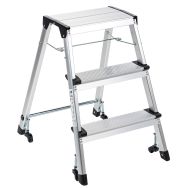 Marchepied accès simple pliable - 3 marches