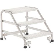 Marchepied fixe 3 marches Aluminium
