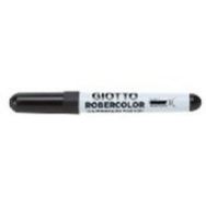 Marqueur Robercolor Giotto pointe biseautée effaçable à sec - noir