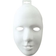Masque blanc à peindre ou à maquiller