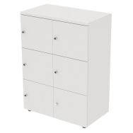 Meuble 6 cases portes battantes - MBA