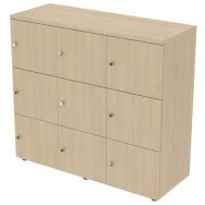 Meuble 9 cases portes battantes - MBA