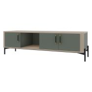 Meuble TV OLERON 3 portes 1 niche - Enond Mobilier