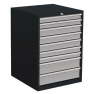 Meuble à 9 tiroirs non-aménageables ht 1450 mm - Anjou Tolerie