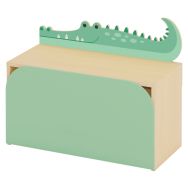 Meuble de rangement - crocodile 82 x 38 x 43 cm