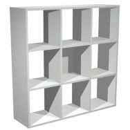 Meuble de rangement 9 cases Maxicube - Aluminium