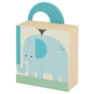 Meuble droit 2 portes - éléphant 82 x 38 x 84 cm