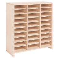 Meuble haut 30 cases bouleau