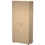 Meuble haut Fast à portes avec serrure - Chêne