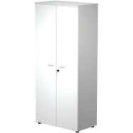 Meuble haut Fast à portes en verre avec serrure -Chêne