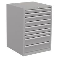 Meuble industriel tiroirs aménageables 870x1000x725 mm - Anjou Tolerie