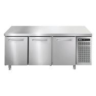 Meuble réfrigéré 600x400 négatif, 3 portes, groupe logé SPRING+SPR+ 803 BT