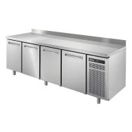 Meuble réfrigéré GN1/1 négatif, 4 portes, groupe logé SPRING+SPR+ 704 BTASPR