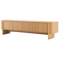 Meuble télé Sidney Collection 200 cm naturel-Somcasa