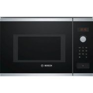 Micro-ondes encastrable solo BOSCH-BFL553MS0-25 L-900 Watts-Inox
