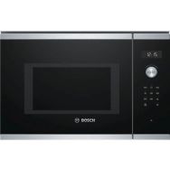 Micro-ondes encastrable solo BOSCH-BFL554MS0-25 L-900 Watts-Inox
