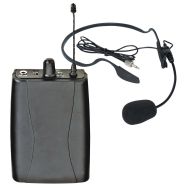 Microphone serre - t&ecirc;te avec &eacute;metteur ceinture pour nomad UHF
