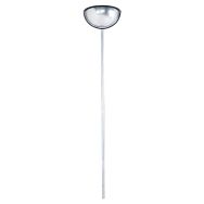 Miroir 1/4 sphére extérieur avec poteau - Manutan Expert