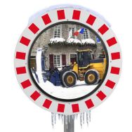 Miroir de circulation 90° pour voie privée antigivre - Rond-Kaptorama